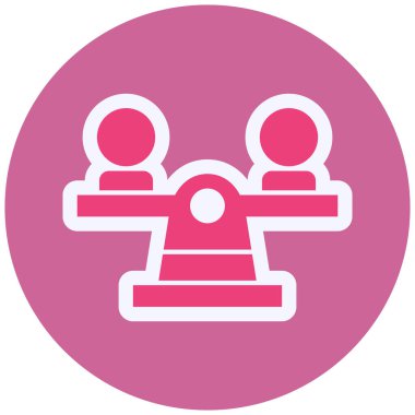 Balance vector icon for personal and commercial use