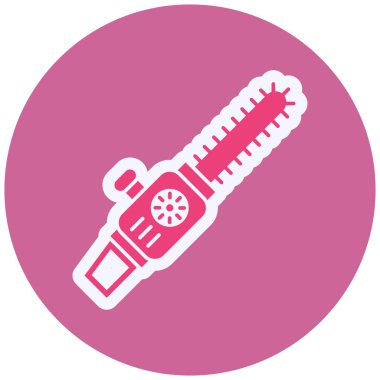 Kesici. Web simgesi basit illüstrasyon