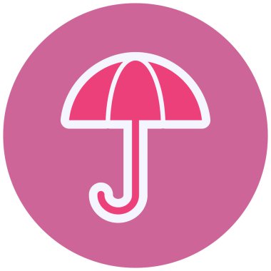 şemsiye vektör çizim