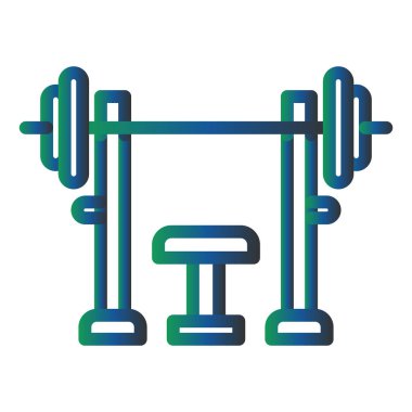 Halter. Web simgesi basit illüstrasyon