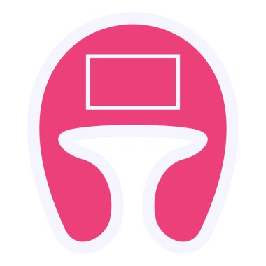 Banyo. Web simgesi basit illüstrasyon