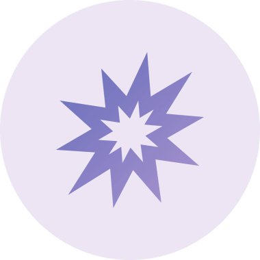 patlama simge vektör çizim