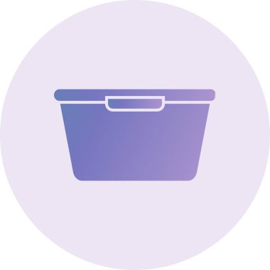 Plastik Kutu Vektörü Kabartma Simgesi Tasarımı 