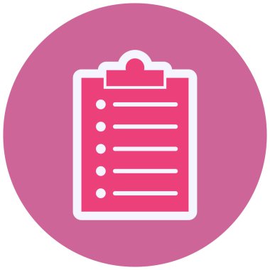 file, document, checklist, report, bold, education, management, clipboard, and more, vector
