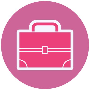 briefcase, web icon simple illustration