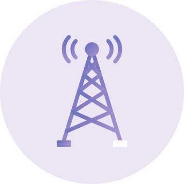 road sign. trendy flat color design icon template for web mobile apps 