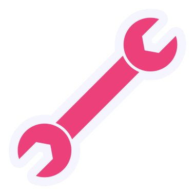 Anahtar Vektörü Kabartma Simgesi Tasarımı 