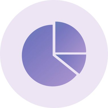 Grafik simgesinin vektör illüstrasyonu