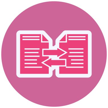 Dosya Aktarım simgesinin vektör illüstrasyonu 