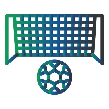 Tenis topu ikonu vektör illüstrasyonu