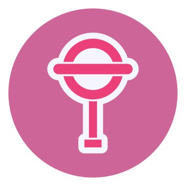 Modern otomatik simgenin vektör illüstrasyonu