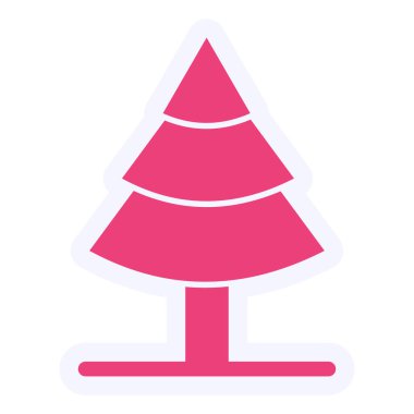 christmas tree. simple design. Pine Tree 