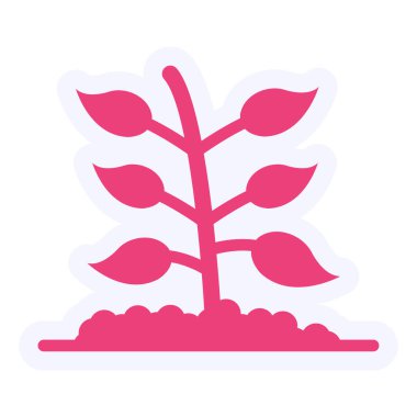 agriculture vector web flat icon