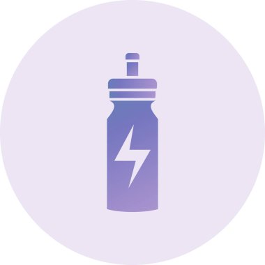 energy drink bottle icon for web