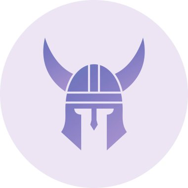 Viking Helmet. web icon simple illustration