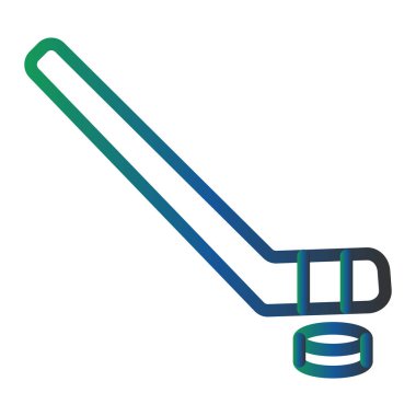 vector illustration of hockey icon