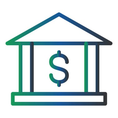 Business concept. Simple icon isolated on background.