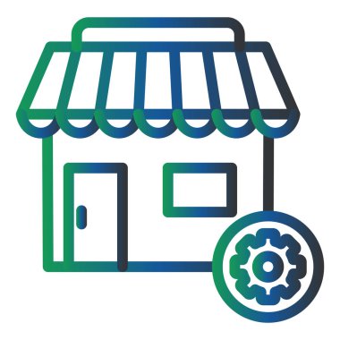 simge vektör illüstrasyonunu sakla