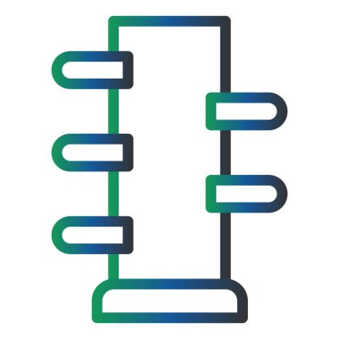 Wing Chun Vektör Kabartma Simgesi Tasarımı