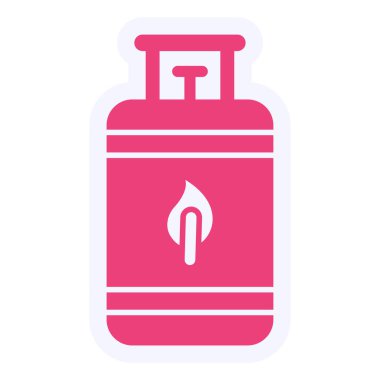 vector illustration of modern Bio gas icon