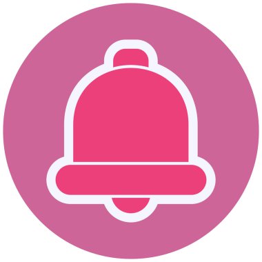 Zil. Web simgesi basit illüstrasyon 