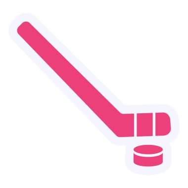 vector illustration of hockey icon