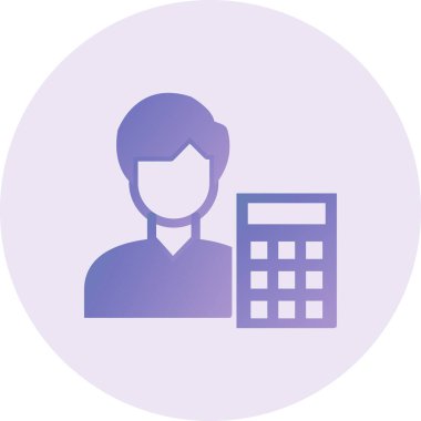 kullanıcı. Web simgesi basit illüstrasyon