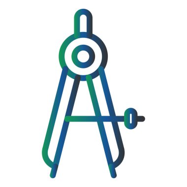 Pusula. Web simgesi vektör illüstrasyonu