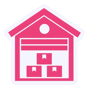 building house. web icon simple illustration