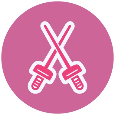 Eskrim simgesi, vektör çizimi