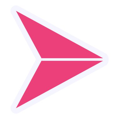 Uçak. Web simgesi basit illüstrasyon