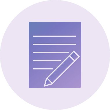 Sunum Simgesi Vektör illüstrasyonu