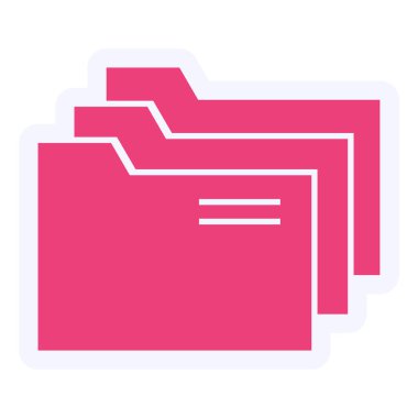 dizinler web simgesi basit resimleme