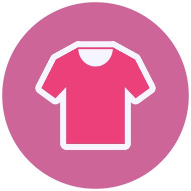 Gömlek. Web simgesi basit illüstrasyon