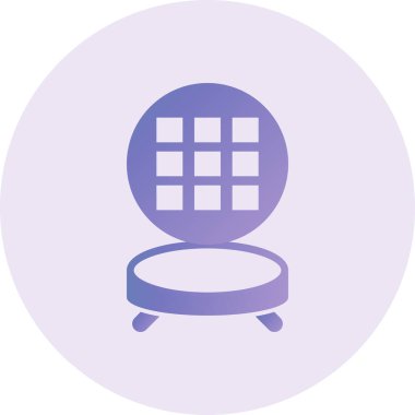 Waffle . web icon simple illustration