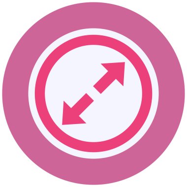 Ok. Web simgesi basit illüstrasyon