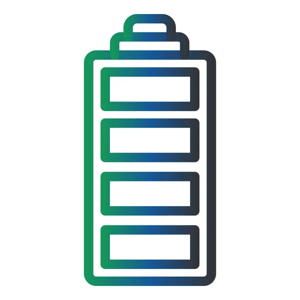 Web Icon Simple Illustration Battery — Image vectorielle