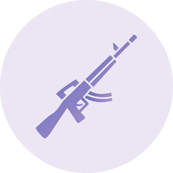 Weapon Icon Web Simple Illustration — Stok Vektör