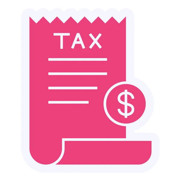 税金だ Webアイコンシンプルなイラスト — ストックベクタ