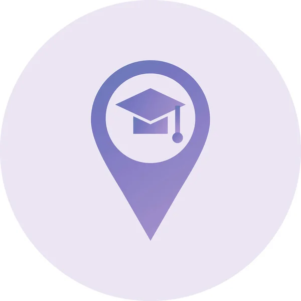 Location Web Icon Simple Vector Illustration — Wektor stockowy