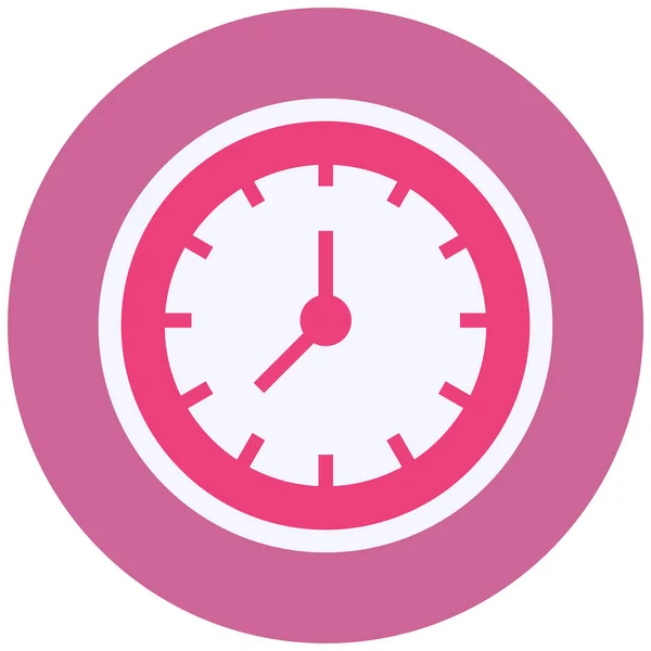 Color Clock Icon Vector Illustration — Stockvektor