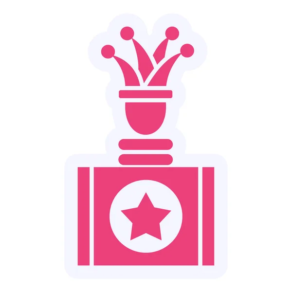 Jackbox Vector Glyph Icon Design — Vetor de Stock