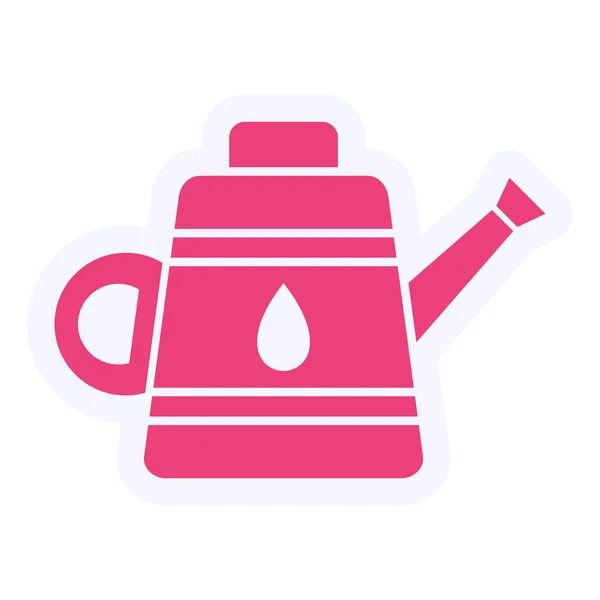 Watering Can Icon Vector — Stock Vector