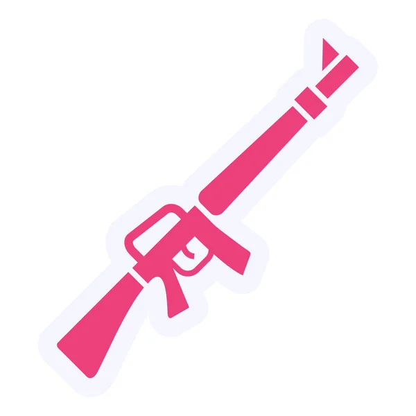 Web Illustration Gun Protection Concept — Vector de stock