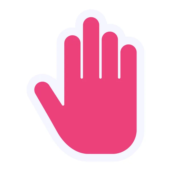 Hand Tool Vector Glyph Icon Design — Vetor de Stock