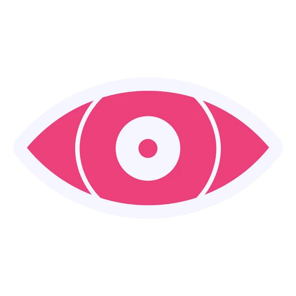 Eye Icon Vector Illustration Vision — ストックベクタ