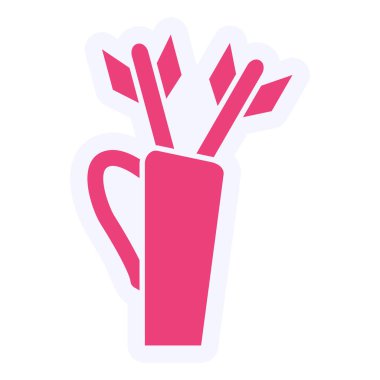 Bir fincan çayın vektör çizimi