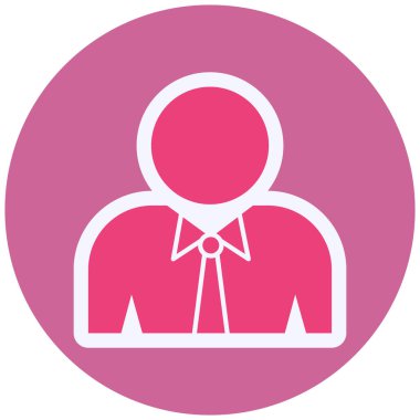 - Avukat. Web simgesi vektör illüstrasyonu