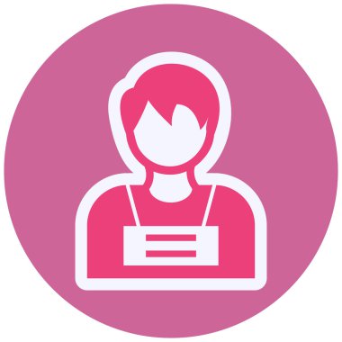 Kriminal modern simge vektör illüstrasyonu