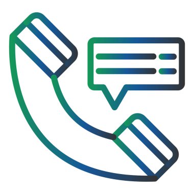 ileti ikonu vektör illüstrasyonu